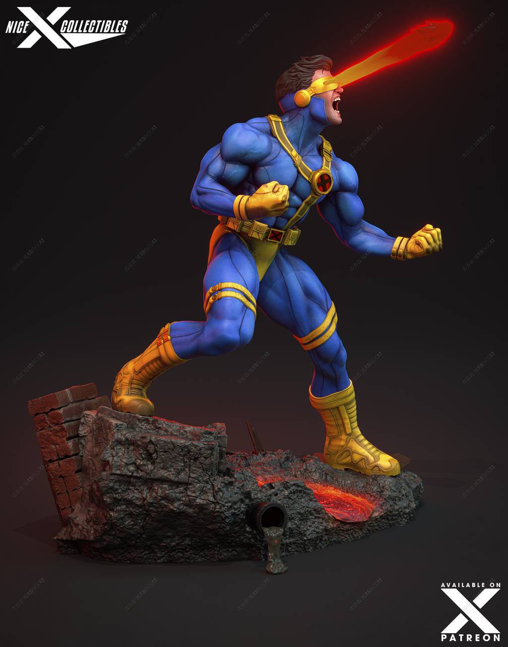 P站图纸印象馆 Nice X Collectibles 漫威 镭射眼 Nice X Collectibles 漫威 镭射眼