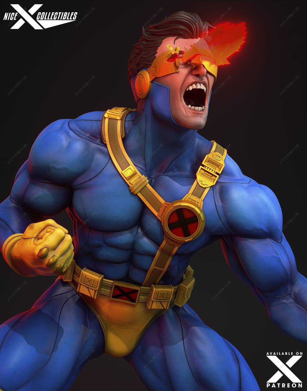 P站图纸印象馆 Nice X Collectibles 漫威 镭射眼 Nice X Collectibles 漫威 镭射眼