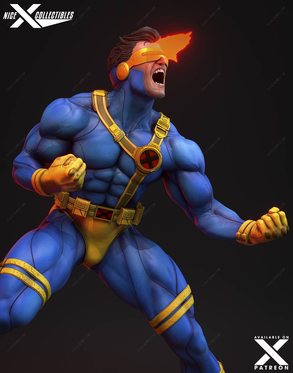 P站图纸印象馆 Nice X Collectibles 漫威 镭射眼 Nice X Collectibles 漫威 镭射眼