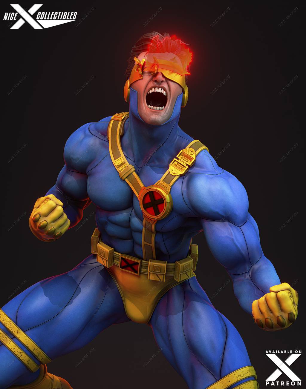 P站图纸印象馆 Nice X Collectibles 漫威 镭射眼 Nice X Collectibles 漫威 镭射眼