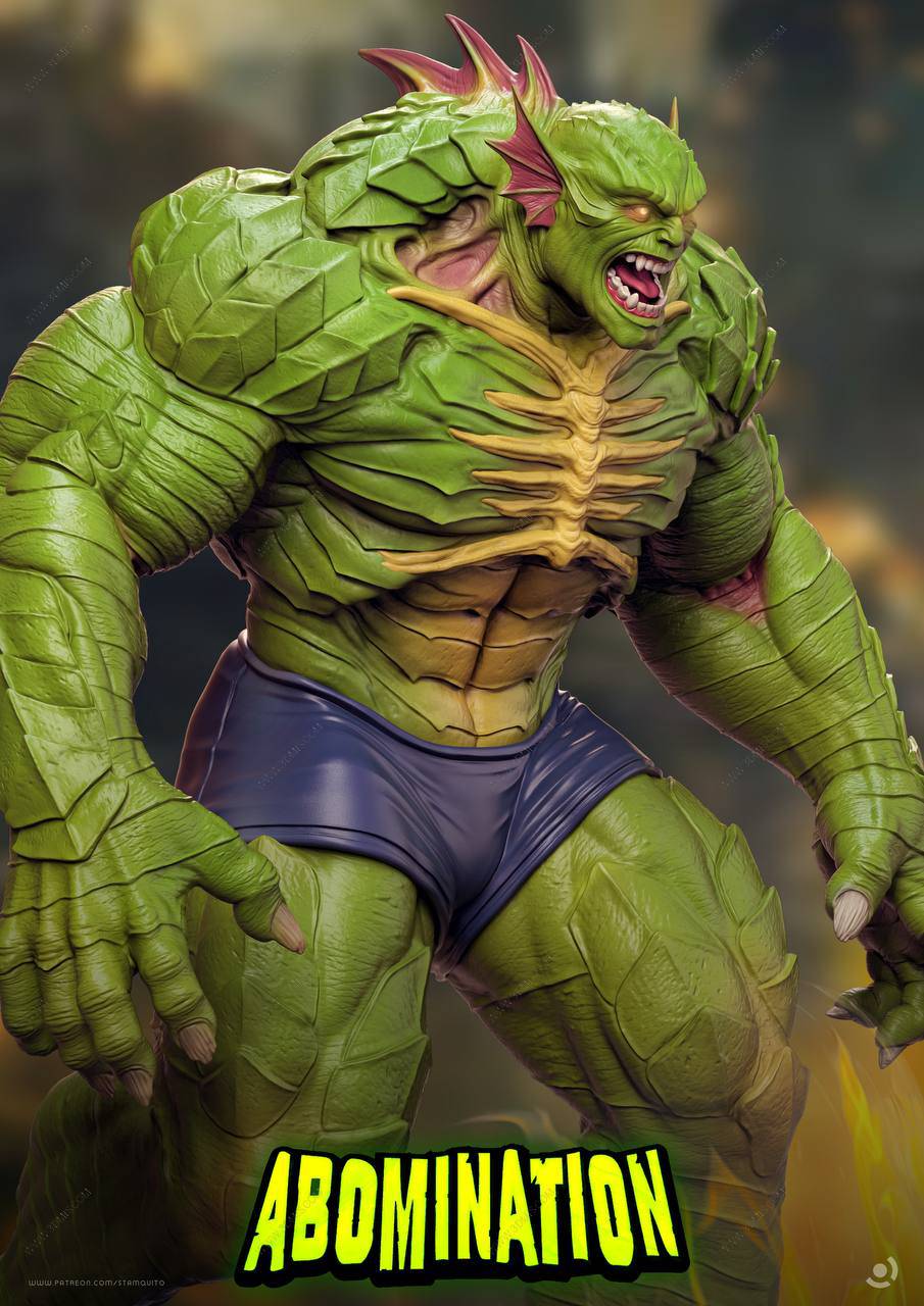 P站图纸印象馆 漫威 憎恶 漫威 憎恶