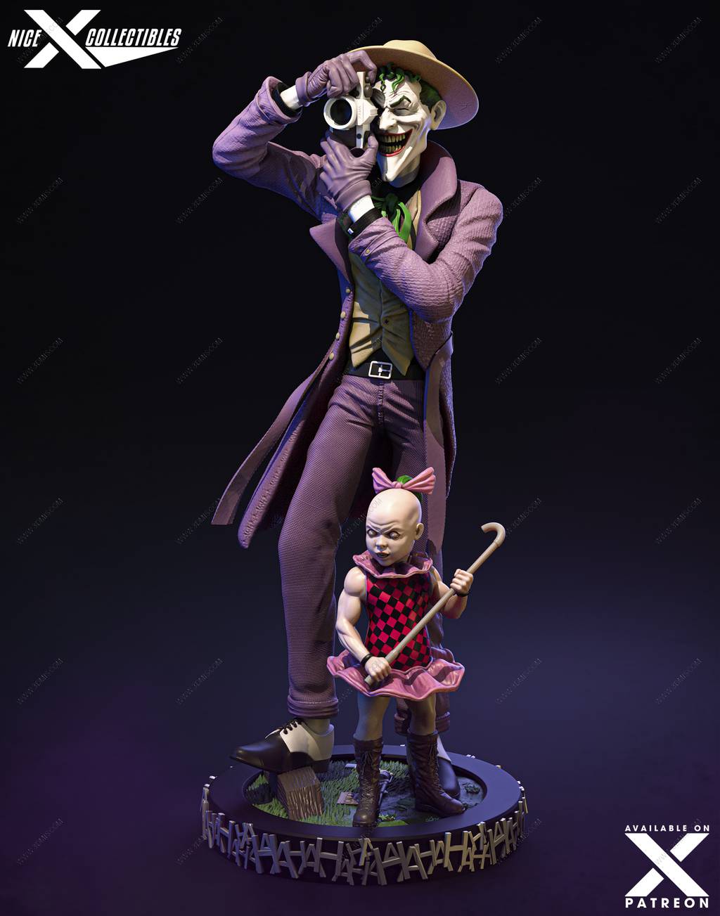 P站图纸印象馆 Nice X Collectibles DC漫画 小丑 Nice X Collectibles DC漫画 小丑