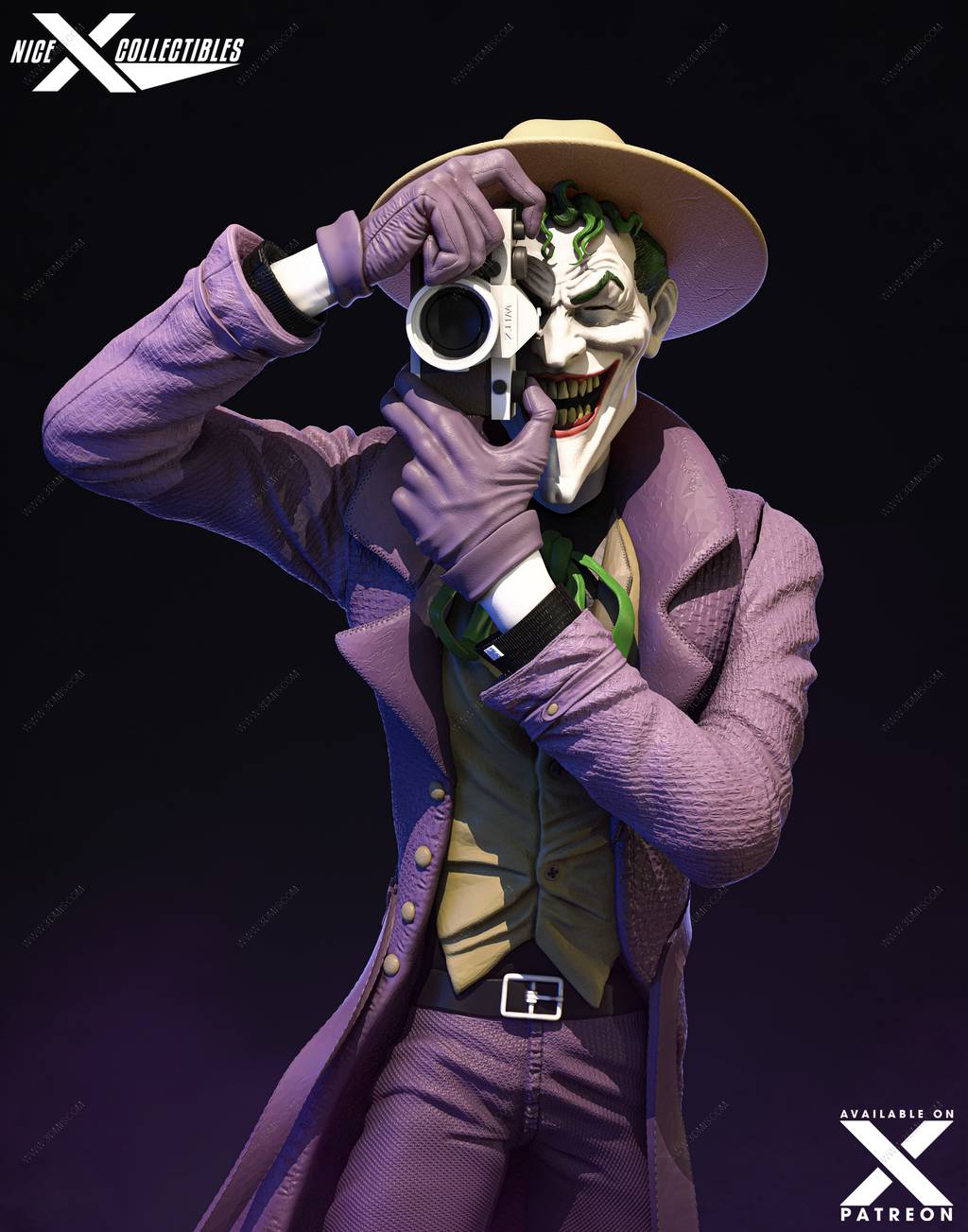 P站图纸印象馆 Nice X Collectibles DC漫画 小丑 Nice X Collectibles DC漫画 小丑