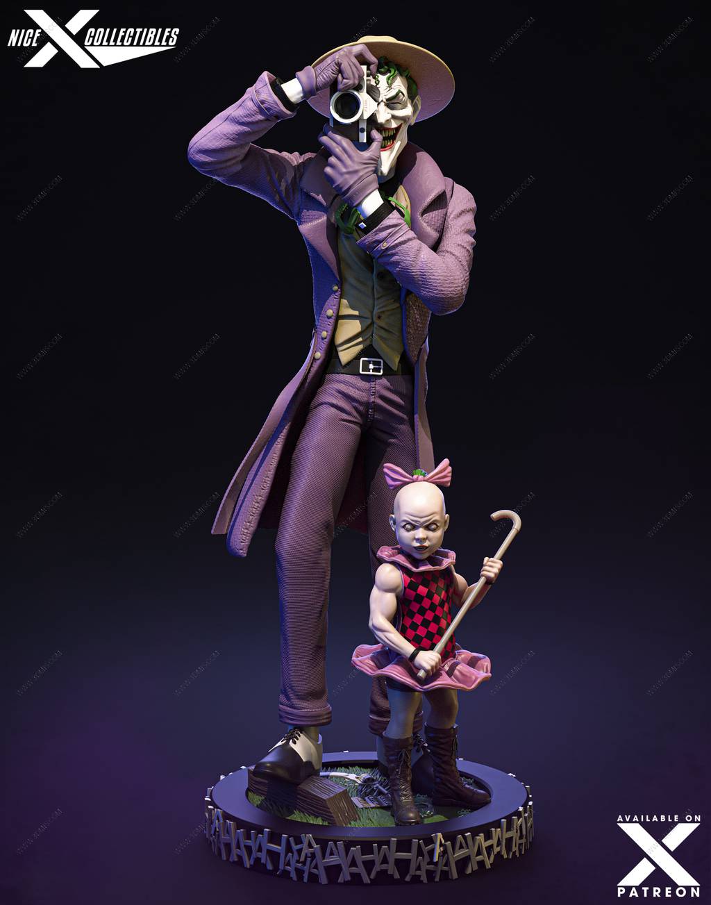 P站图纸印象馆 Nice X Collectibles DC漫画 小丑 Nice X Collectibles DC漫画 小丑