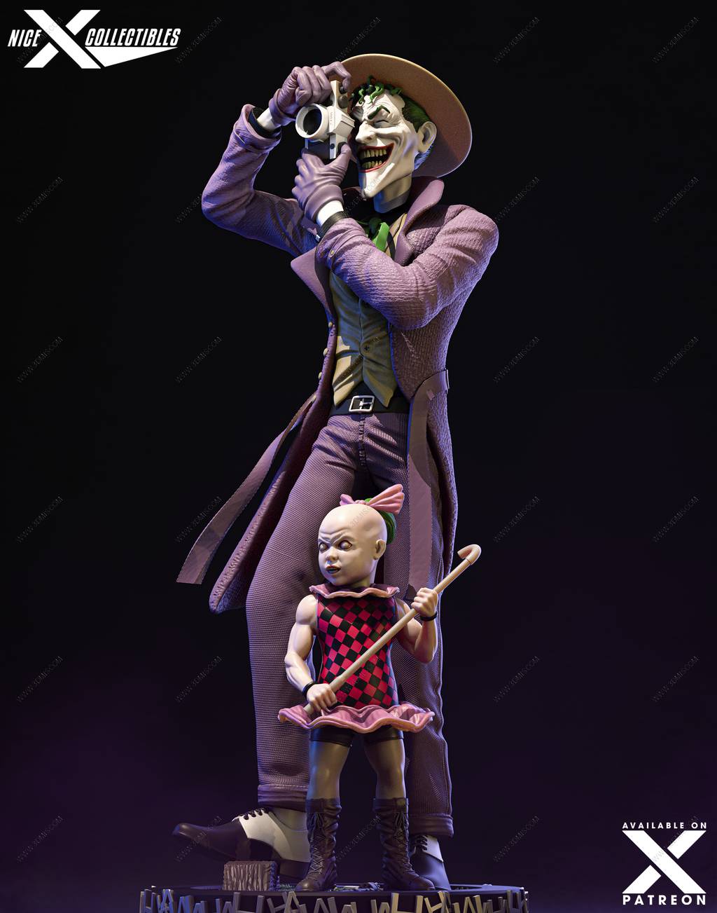 P站图纸印象馆 Nice X Collectibles DC漫画 小丑 Nice X Collectibles DC漫画 小丑