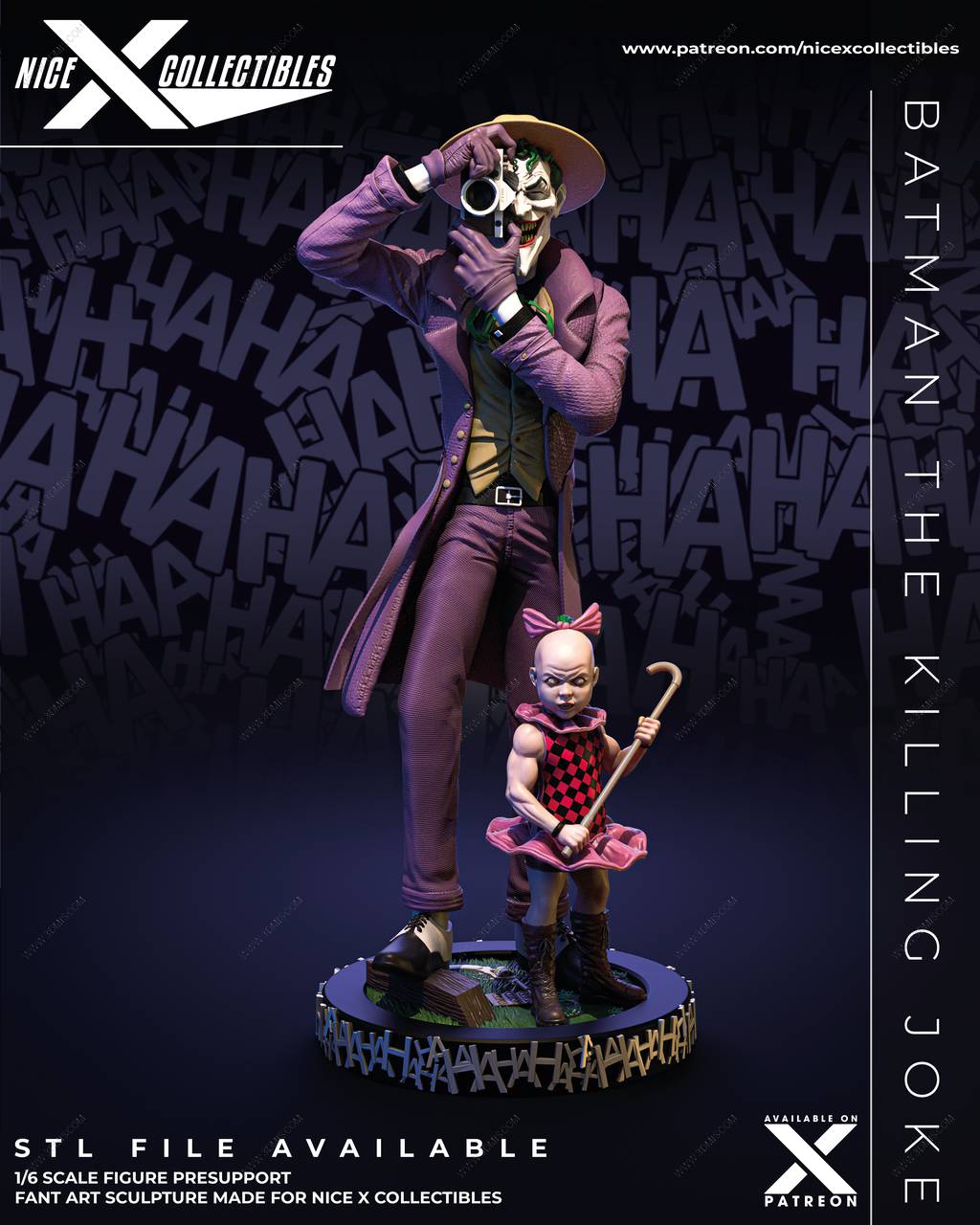 P站图纸印象馆 DC漫画 小丑 DC漫画 小丑