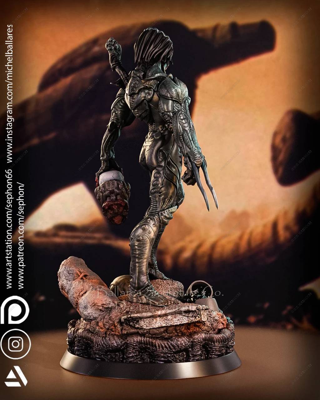 P站图纸印象馆 Geek MB 铁血战士 Geek MB 铁血战士