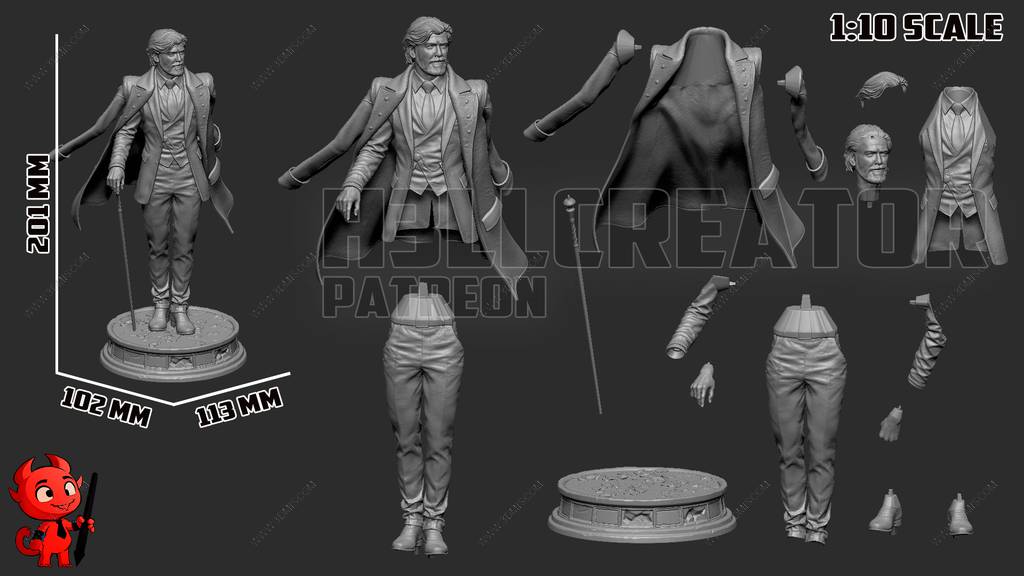 P站图纸印象馆 光与影:33号远征队 雷诺阿 光与影:33号远征队 雷诺阿