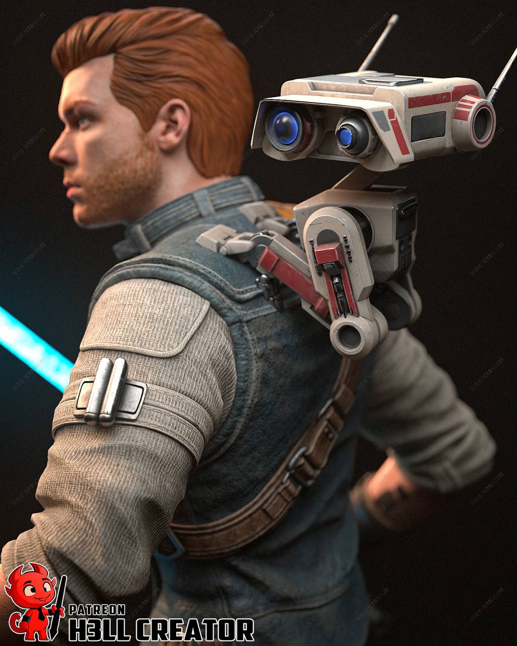 P站图纸印象馆 星球大战 卡尔·凯斯提斯 星球大战 卡尔·凯斯提斯