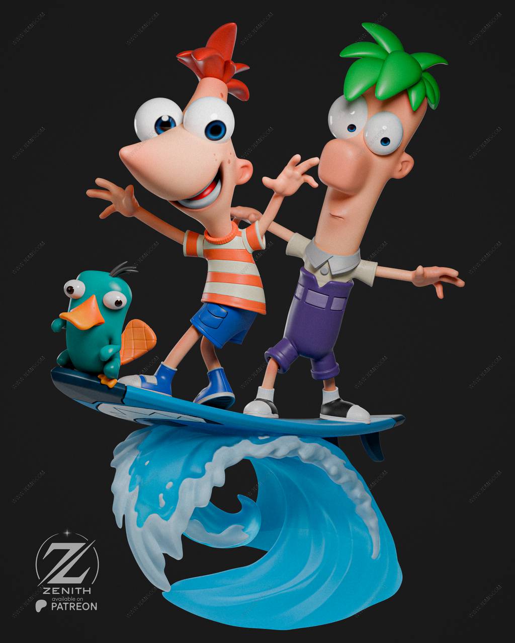 P站图纸印象馆 ZEZ STUDIOS 飞哥与小佛 ZEZ STUDIOS 飞哥与小佛