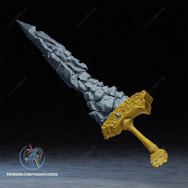 P站图纸印象馆 Yosh 艾尔登法环 马利克斯的黑刃 Yosh 艾尔登法环 马利克斯的黑刃