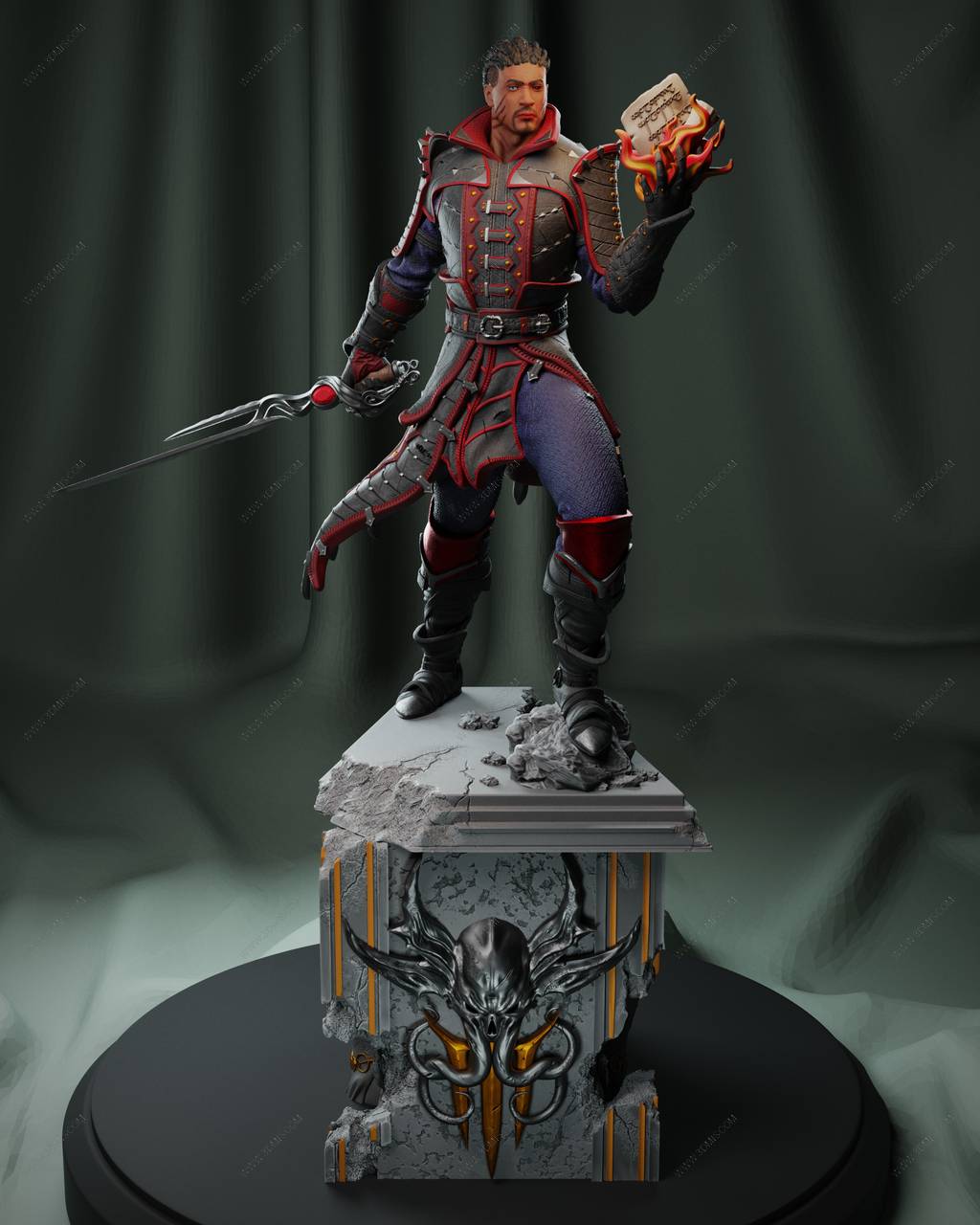 P站图纸印象馆 博德之门 威尔 博德之门 威尔