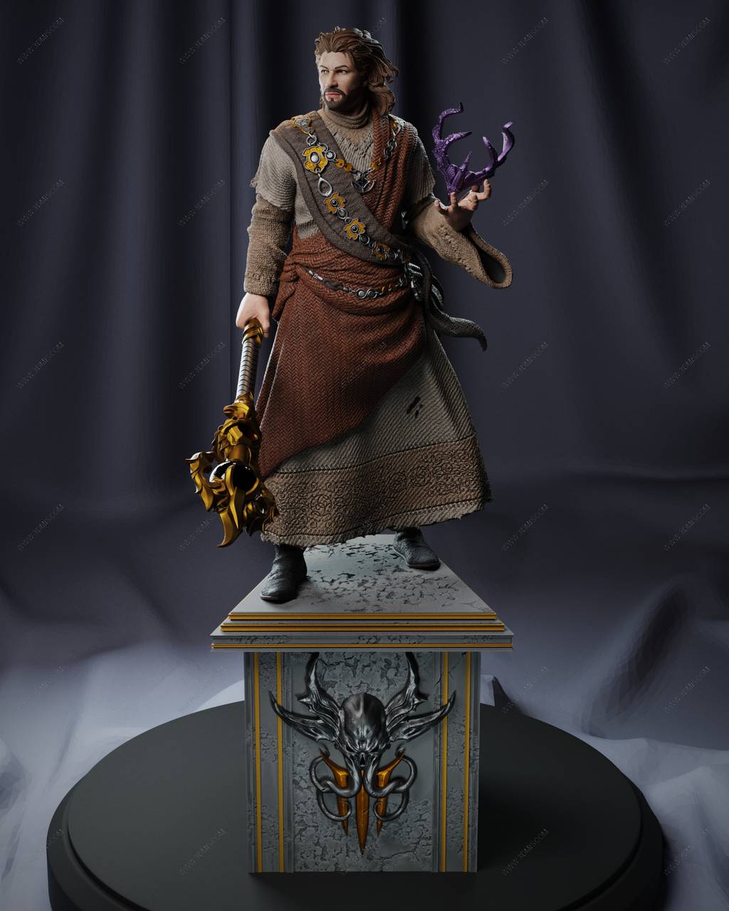 P站图纸印象馆 博德之门 盖尔 博德之门 盖尔