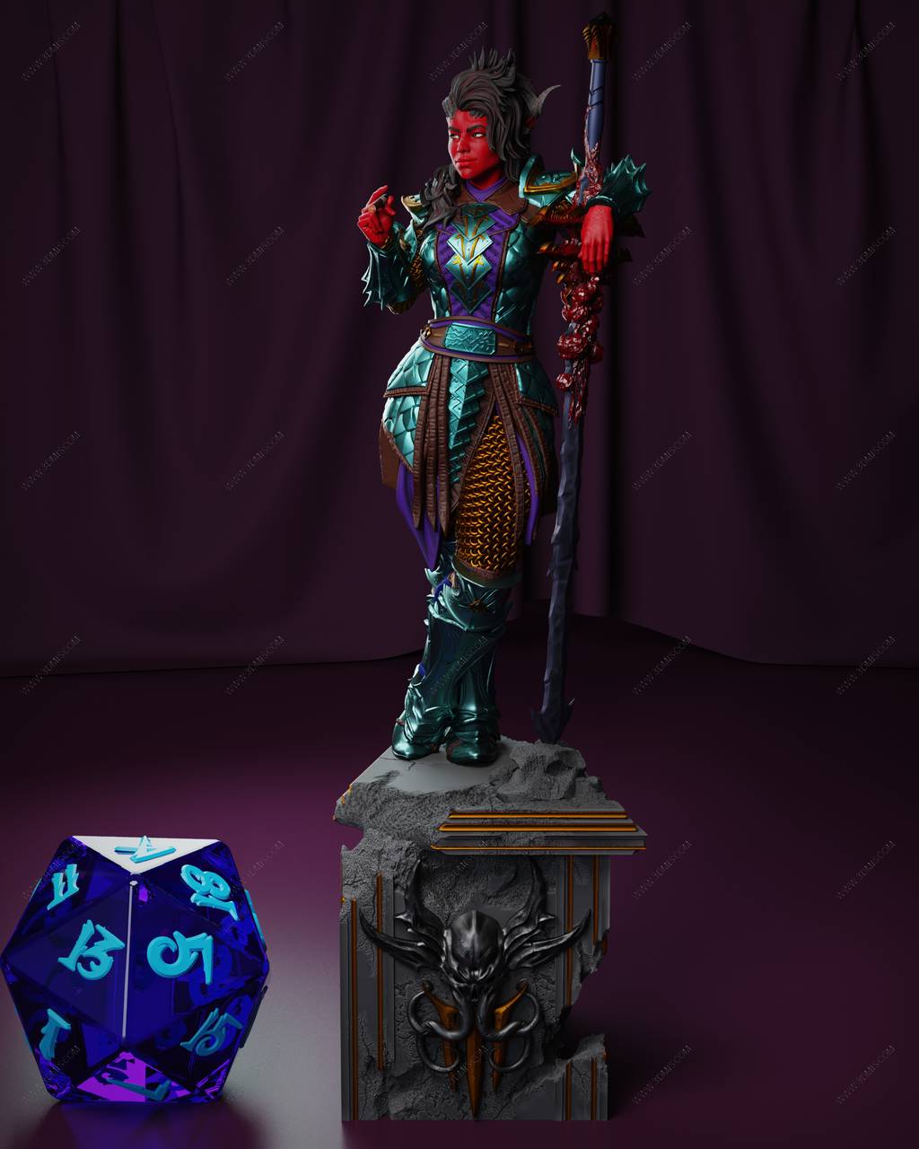 P站图纸印象馆 博德之门 盖卡菈克 博德之门 盖卡菈克