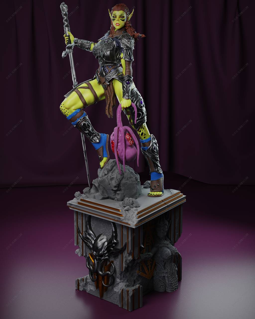 P站图纸印象馆 博德之门 莱埃泽尔 博德之门 莱埃泽尔