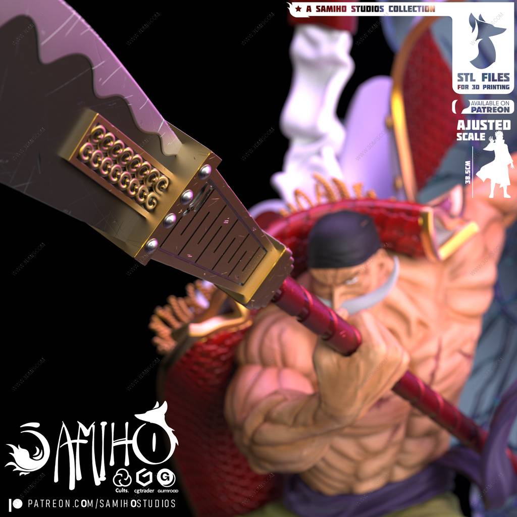 P站图纸印象馆 Samiho 海贼王 白胡子 Samiho 海贼王 白胡子