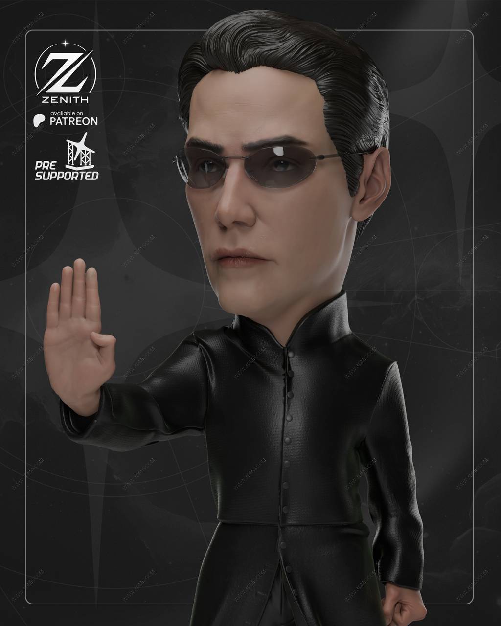 P站图纸印象馆 ZEZ STUDIOS 黑客帝国 托马斯·安德森 ZEZ STUDIOS 黑客帝国 托马斯·安德森