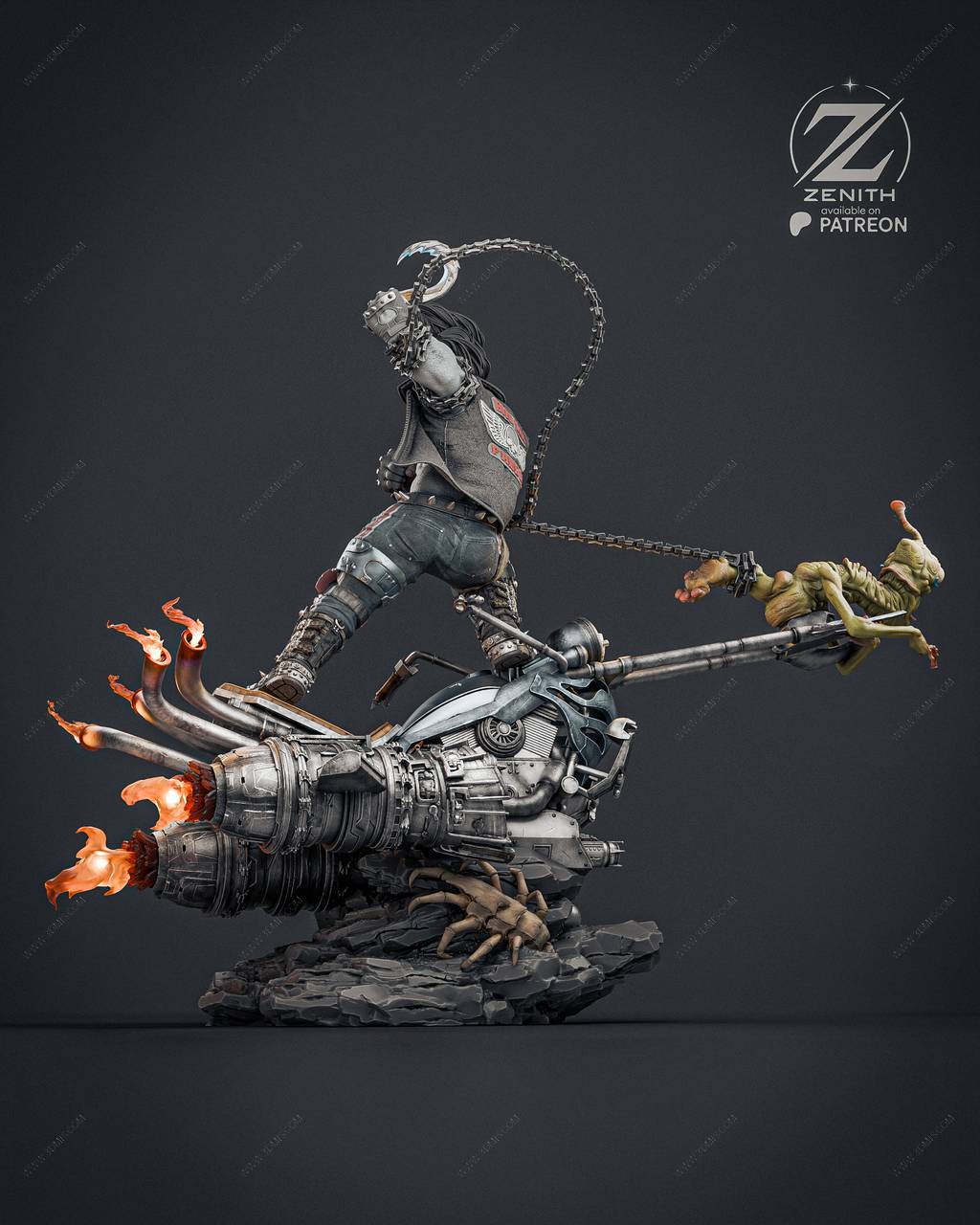 P站图纸印象馆 ZEZ STUDIOS DC漫画 暴狼 罗伯 ZEZ STUDIOS DC漫画 暴狼 罗伯