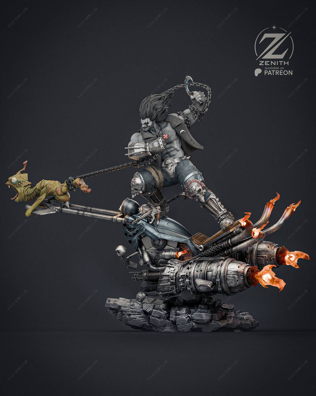 P站图纸印象馆 ZEZ STUDIOS DC漫画 暴狼 罗伯 ZEZ STUDIOS DC漫画 暴狼 罗伯