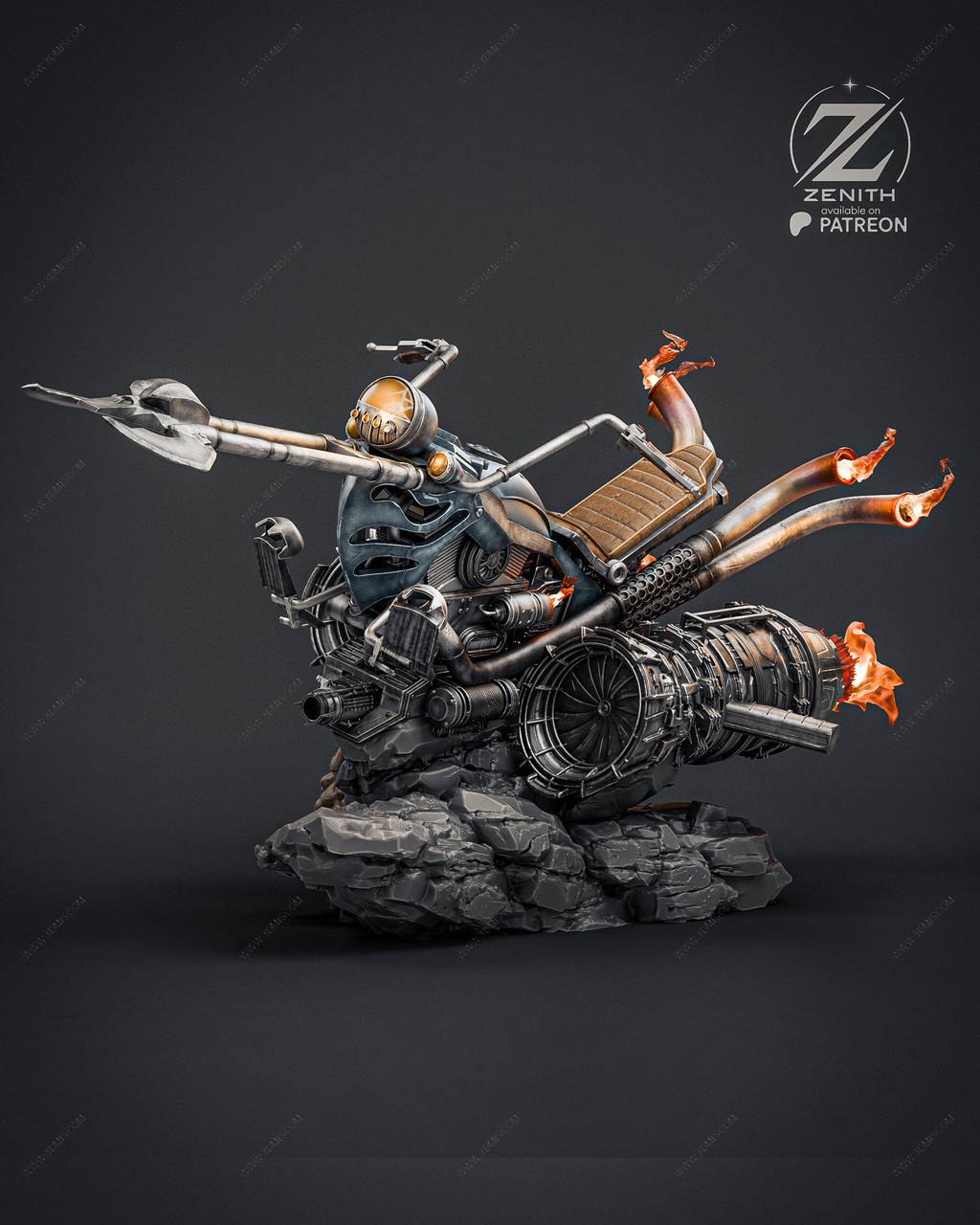 P站图纸印象馆 ZEZ STUDIOS DC漫画 暴狼 罗伯 ZEZ STUDIOS DC漫画 暴狼 罗伯