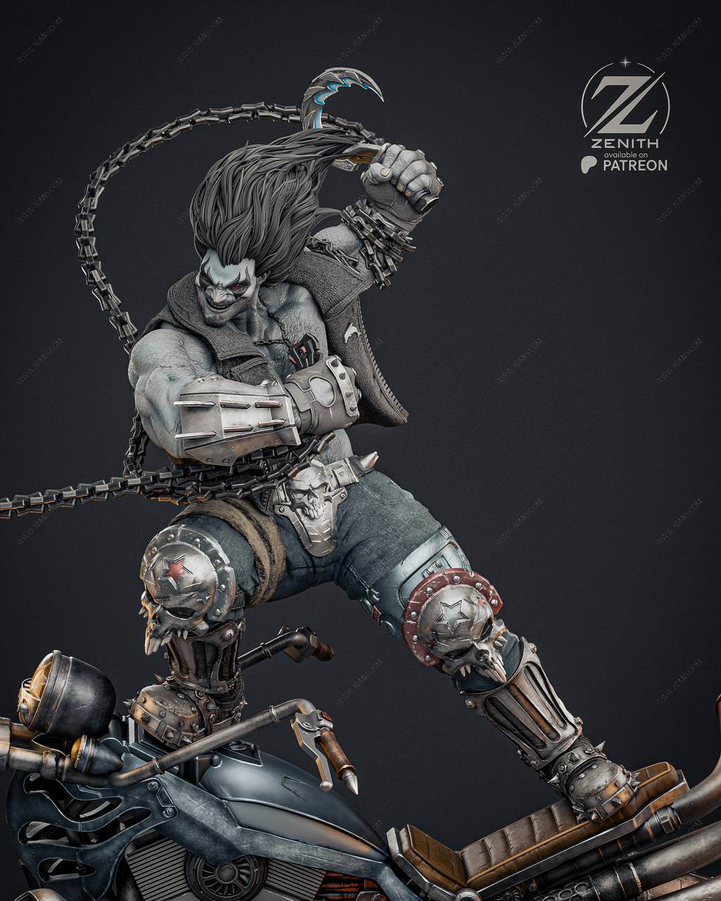 P站图纸印象馆 ZEZ STUDIOS DC漫画 暴狼 罗伯 ZEZ STUDIOS DC漫画 暴狼 罗伯