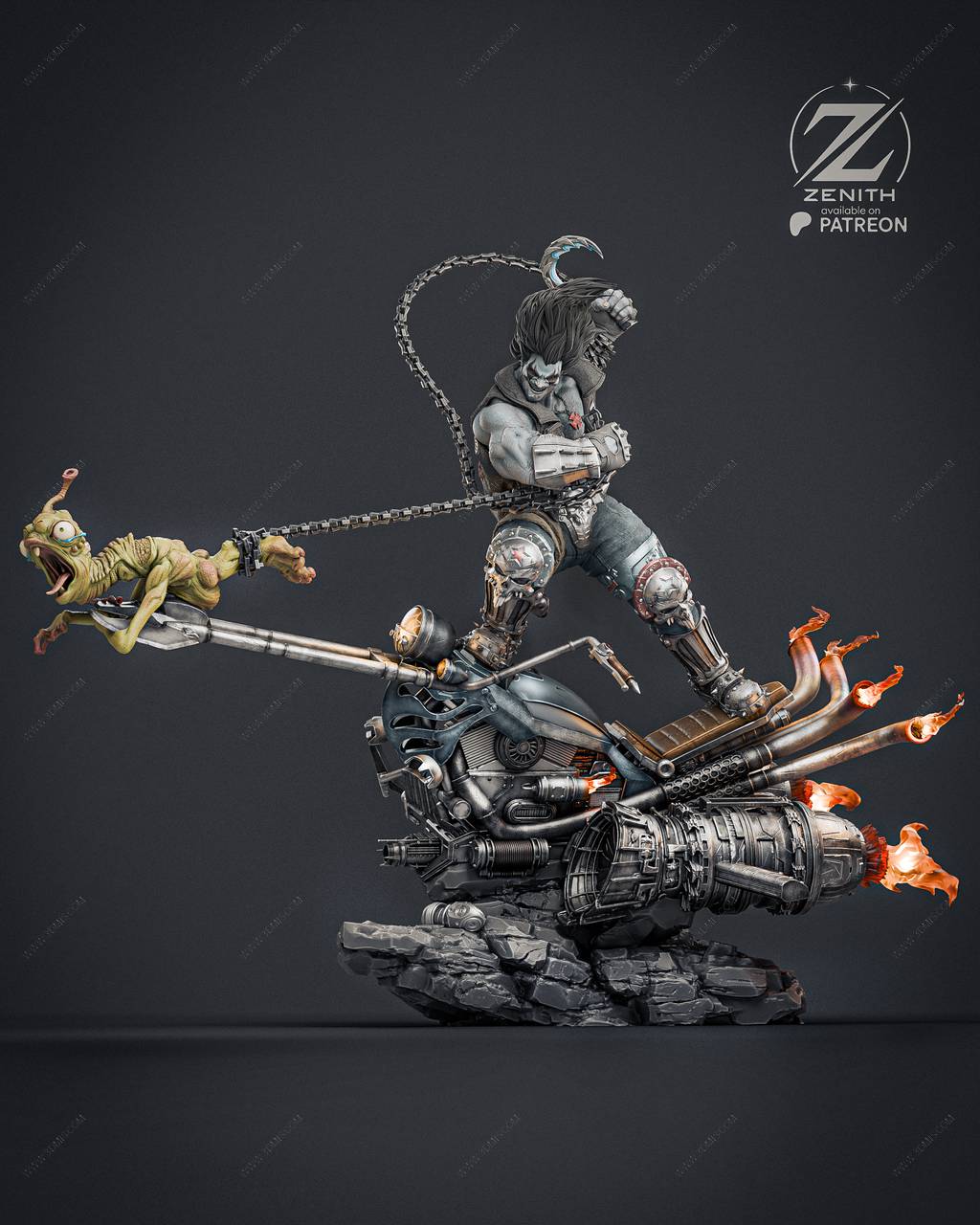 P站图纸印象馆 ZEZ STUDIOS DC漫画 暴狼 罗伯 ZEZ STUDIOS DC漫画 暴狼 罗伯