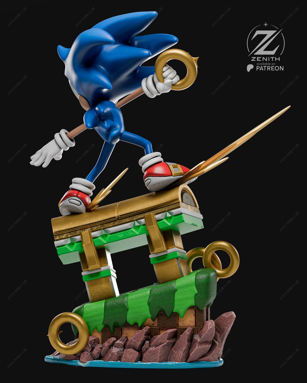 P站图纸印象馆 ZEZ STUDIOS 刺猬索尼克 ZEZ STUDIOS 刺猬索尼克