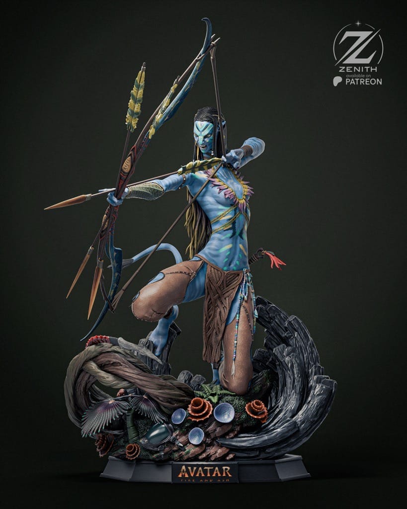 P站图纸印象馆 ZEZ STUDIOS 阿凡达 奈蒂莉 ZEZ STUDIOS 阿凡达 奈蒂莉