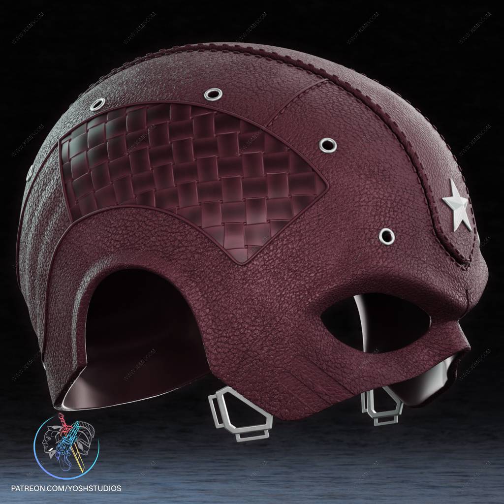 P站图纸印象馆 Yosh 漫威 红色守卫者的头盔 Yosh 漫威 红色守卫者的头盔