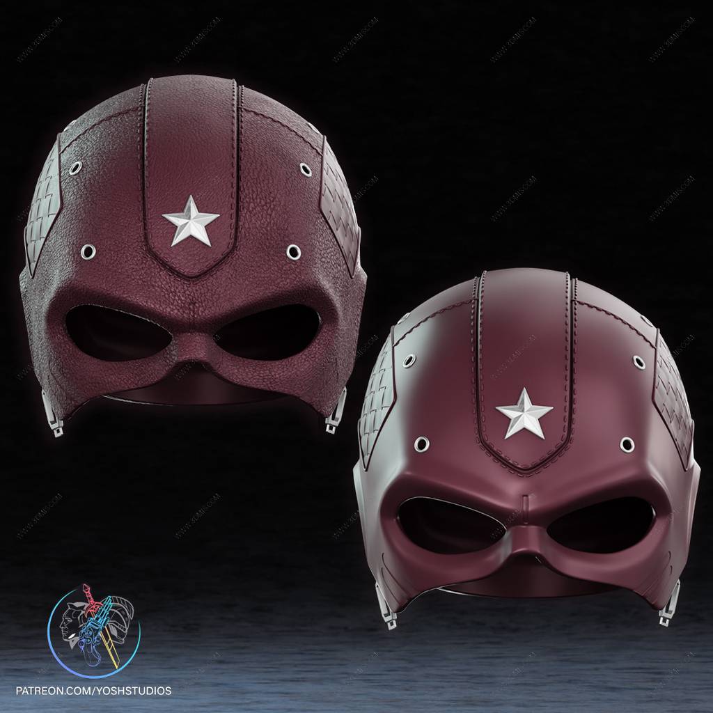 P站图纸印象馆 Yosh 漫威 红色守卫者的头盔 Yosh 漫威 红色守卫者的头盔