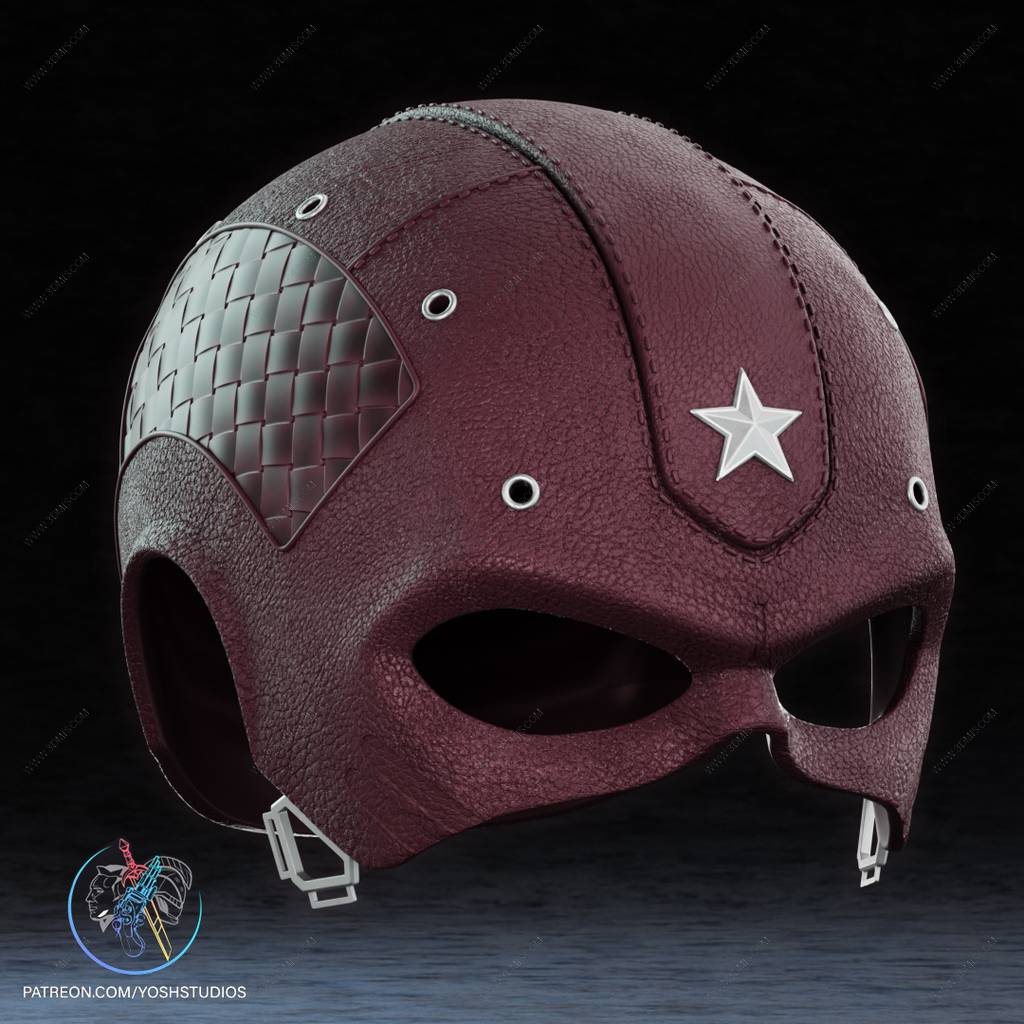P站图纸印象馆 Yosh 漫威 红色守卫者的头盔 Yosh 漫威 红色守卫者的头盔