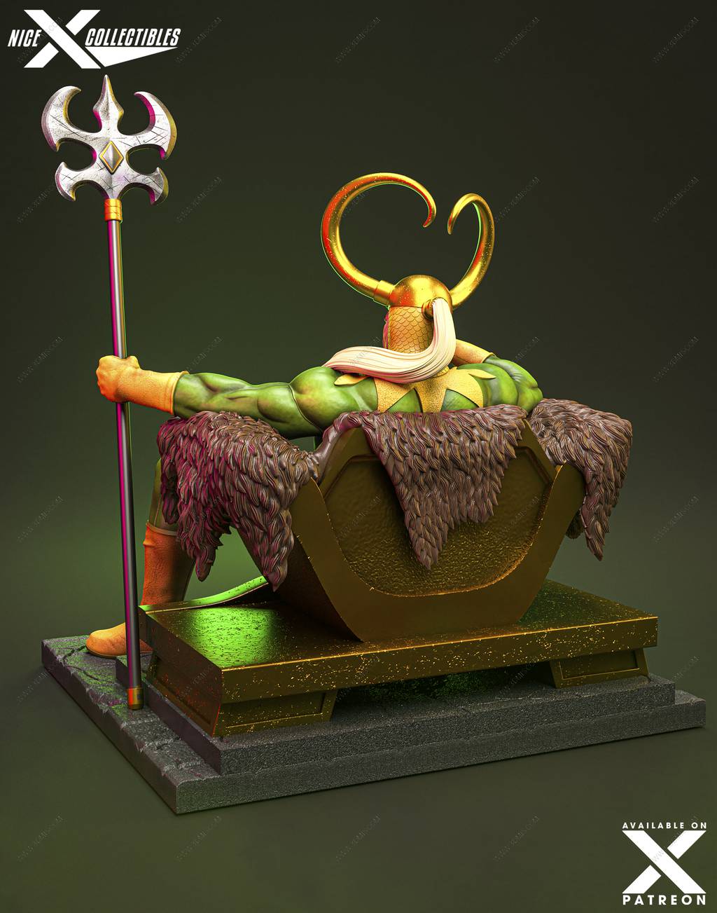 P站图纸印象馆 Nice X Collectibles 漫威 洛基 Nice X Collectibles 漫威 洛基