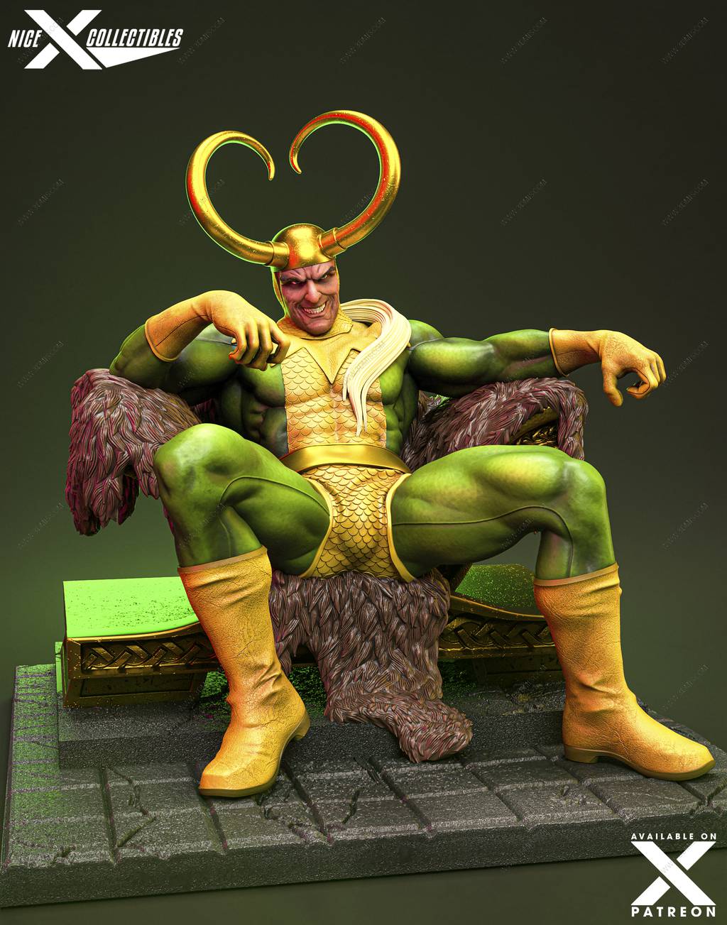 P站图纸印象馆 Nice X Collectibles 漫威 洛基 Nice X Collectibles 漫威 洛基