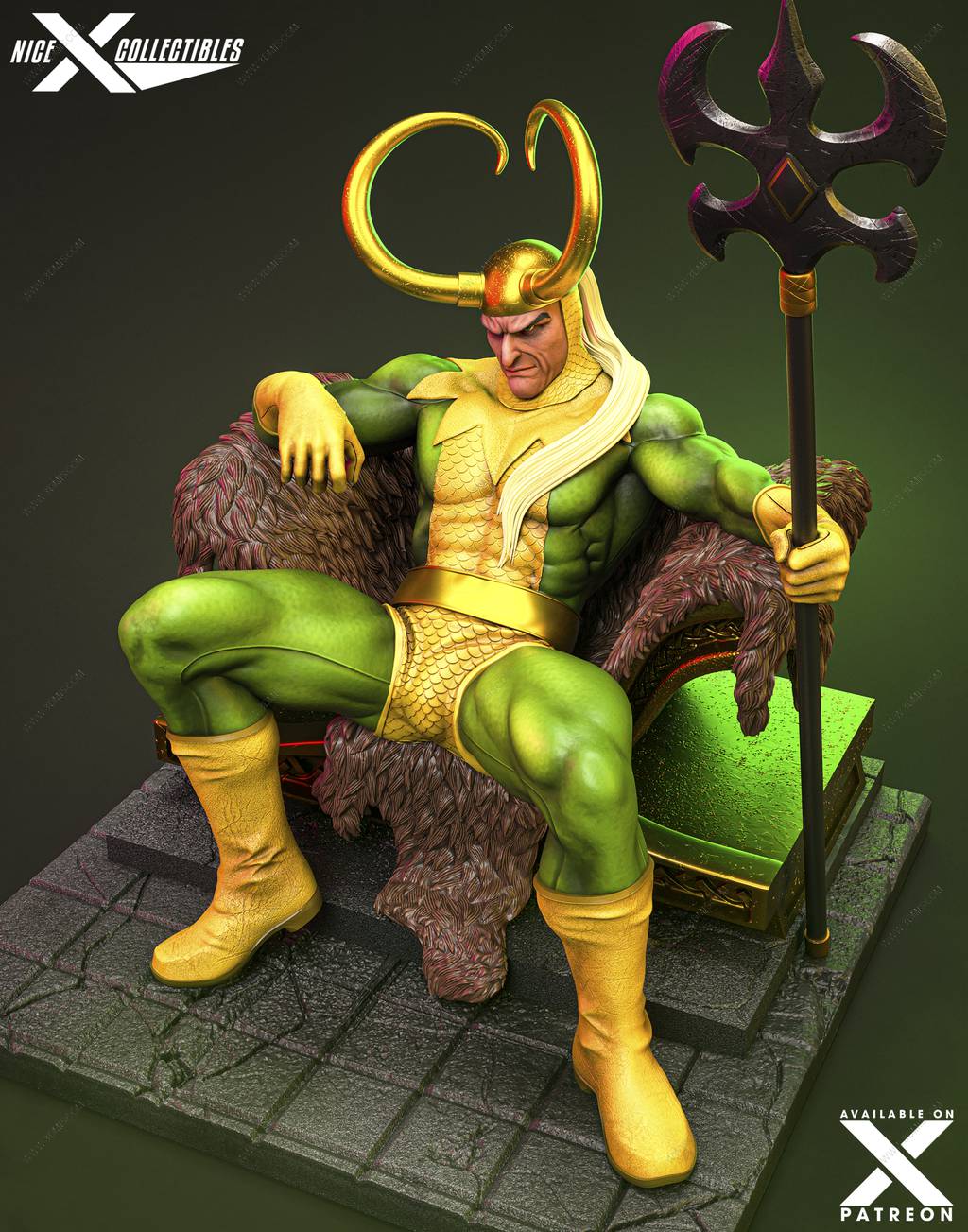 P站图纸印象馆 Nice X Collectibles 漫威 洛基 Nice X Collectibles 漫威 洛基