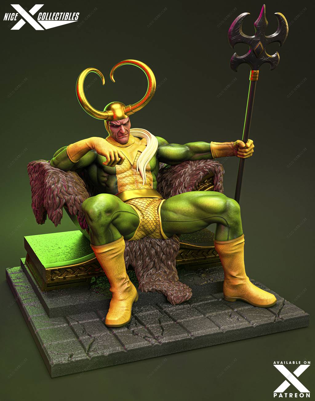 P站图纸印象馆 Nice X Collectibles 漫威 洛基 Nice X Collectibles 漫威 洛基