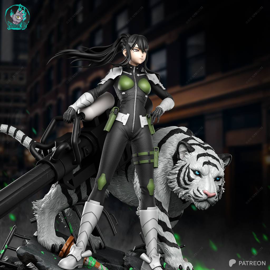 P站图纸印象馆 Kaidan 怪兽8号 亚白米娜 Kaidan 怪兽8号 亚白米娜