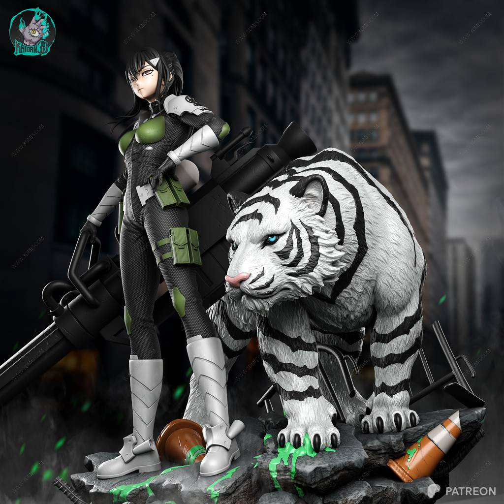 P站图纸印象馆 Kaidan 怪兽8号 亚白米娜 Kaidan 怪兽8号 亚白米娜