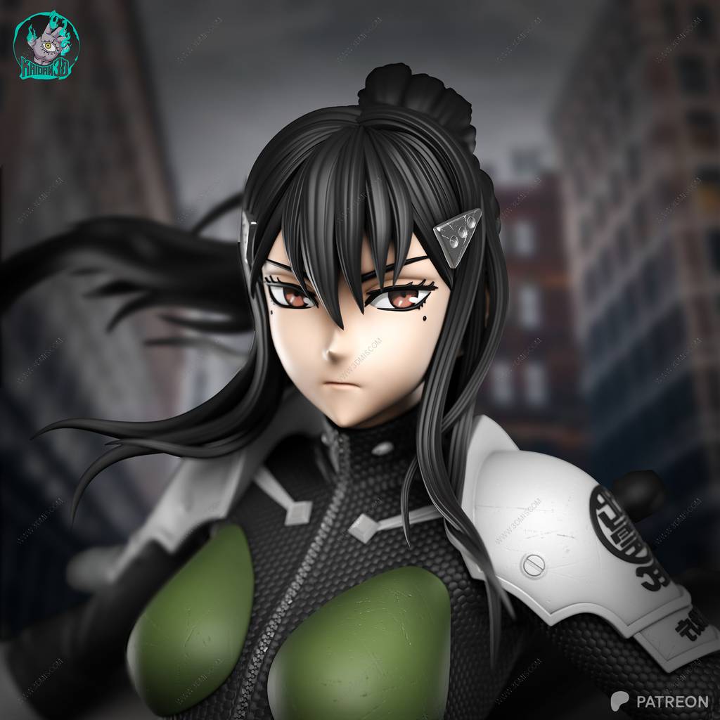 P站图纸印象馆 Kaidan 怪兽8号 亚白米娜 Kaidan 怪兽8号 亚白米娜