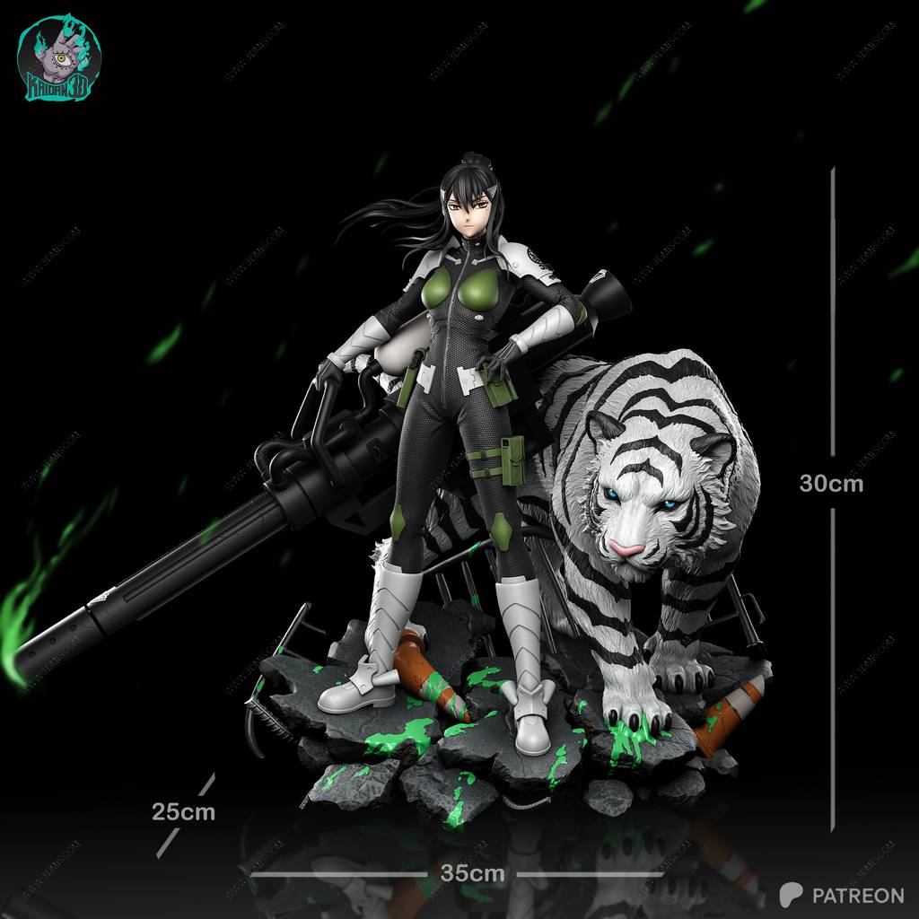 P站图纸印象馆 Kaidan 怪兽8号 亚白米娜 Kaidan 怪兽8号 亚白米娜