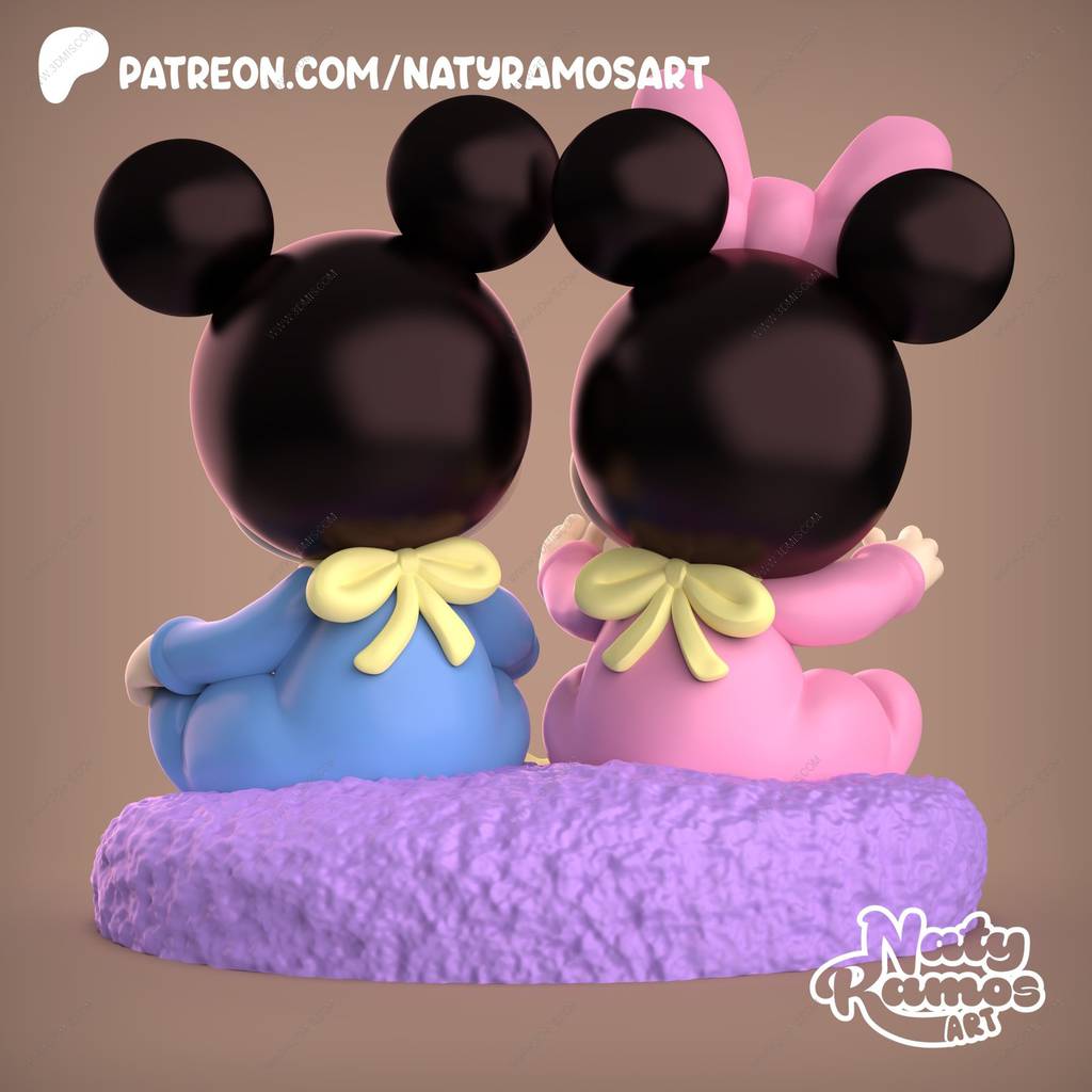 P站图纸印象馆 米老鼠 米奇与米妮 米老鼠 米奇与米妮