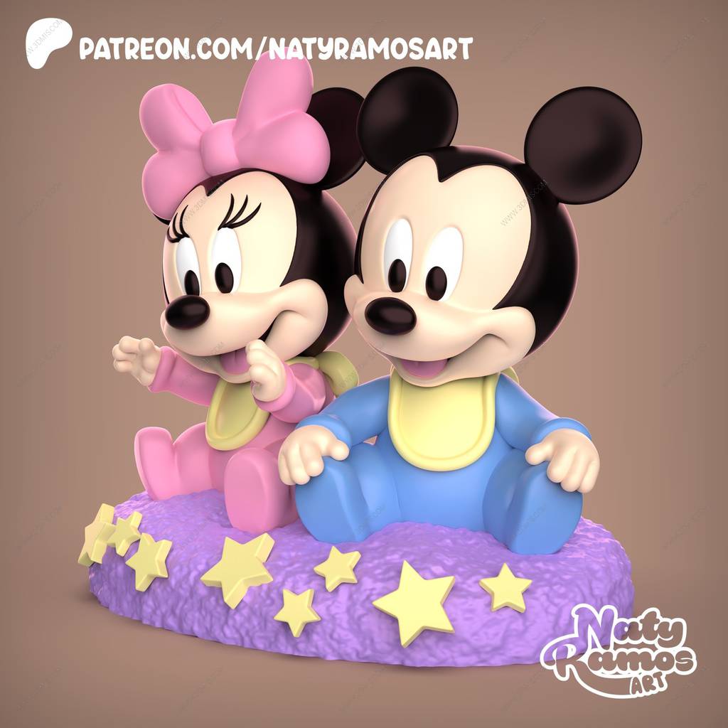 P站图纸印象馆 米老鼠 米奇与米妮 米老鼠 米奇与米妮