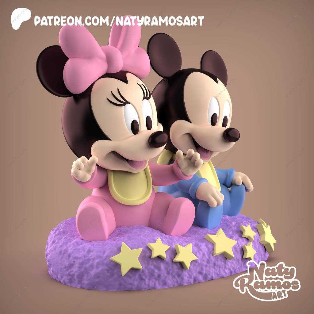 P站图纸印象馆 米老鼠 米奇与米妮 米老鼠 米奇与米妮