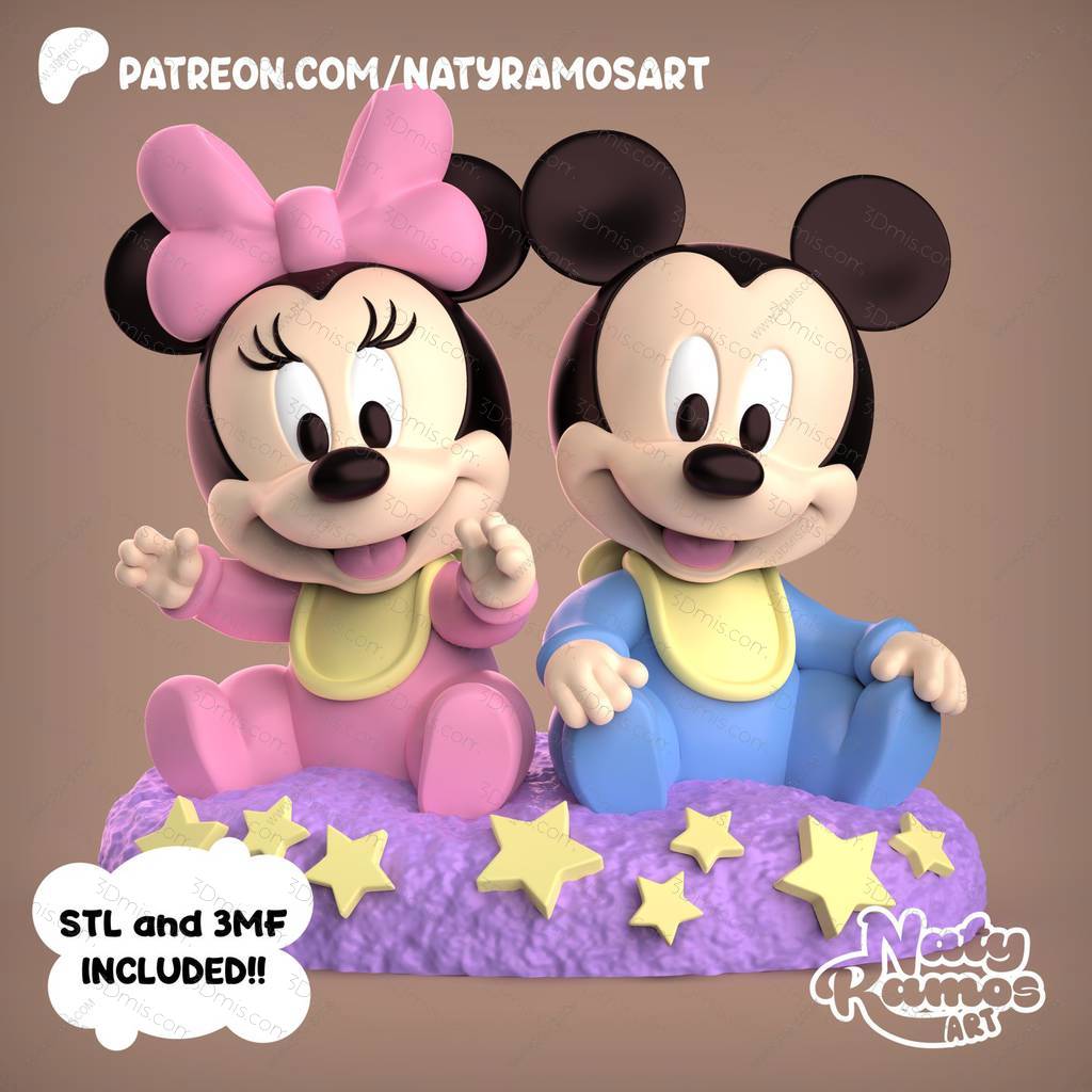 P站图纸印象馆 米老鼠 米奇与米妮 米老鼠 米奇与米妮