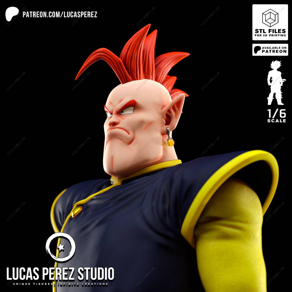 P站图纸印象馆 Lucas Perez 龙珠 南界王神 Lucas Perez 龙珠 南界王神