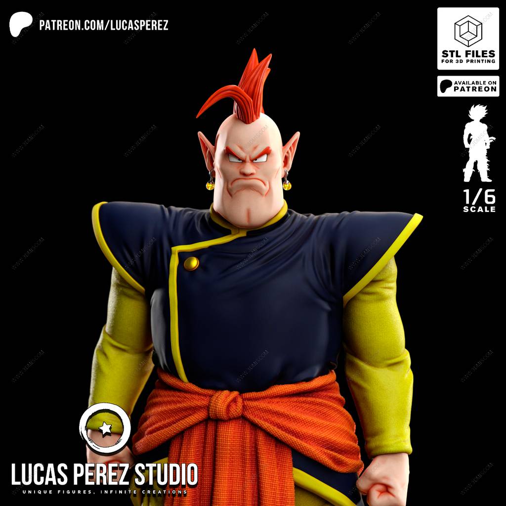 P站图纸印象馆 Lucas Perez 龙珠 南界王神 Lucas Perez 龙珠 南界王神