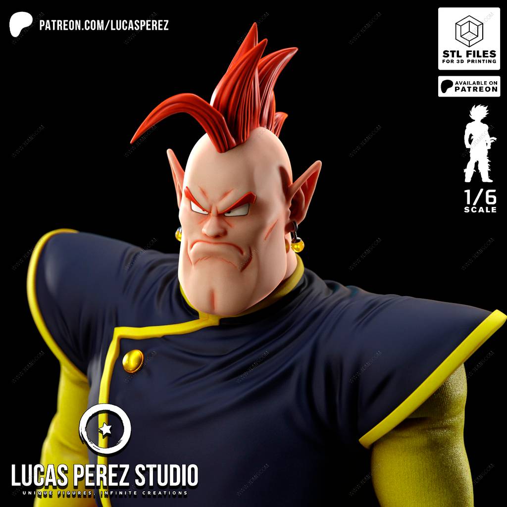 P站图纸印象馆 Lucas Perez 龙珠 南界王神 Lucas Perez 龙珠 南界王神