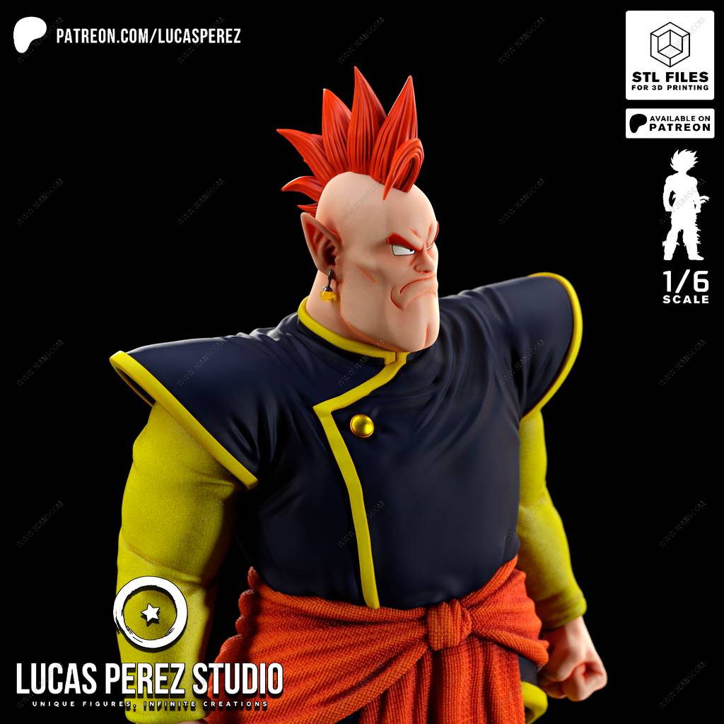 P站图纸印象馆 Lucas Perez 龙珠 南界王神 Lucas Perez 龙珠 南界王神