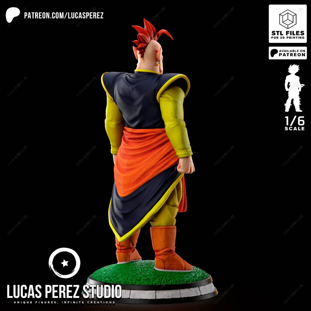 P站图纸印象馆 Lucas Perez 龙珠 南界王神 Lucas Perez 龙珠 南界王神
