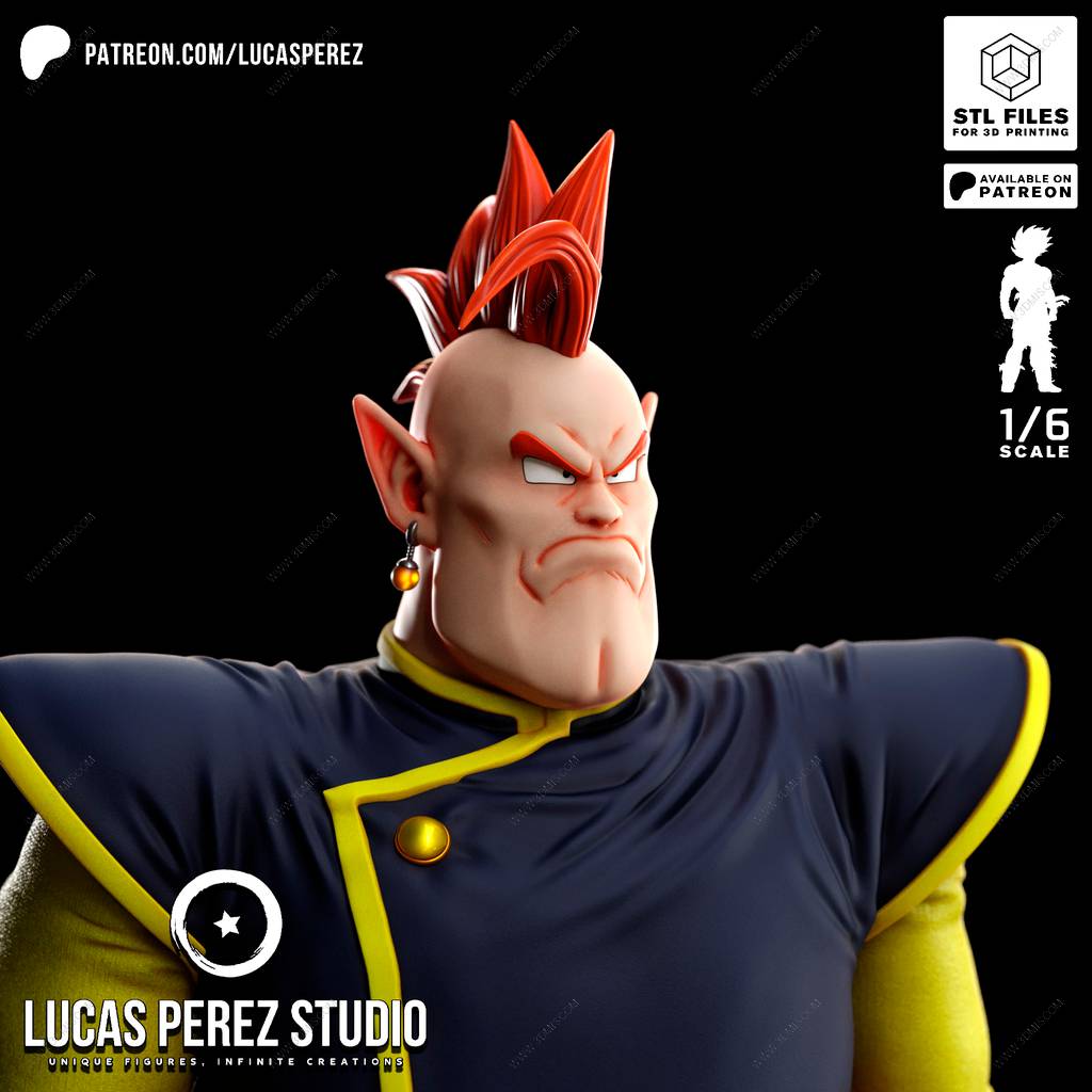 P站图纸印象馆 Lucas Perez 龙珠 南界王神 Lucas Perez 龙珠 南界王神