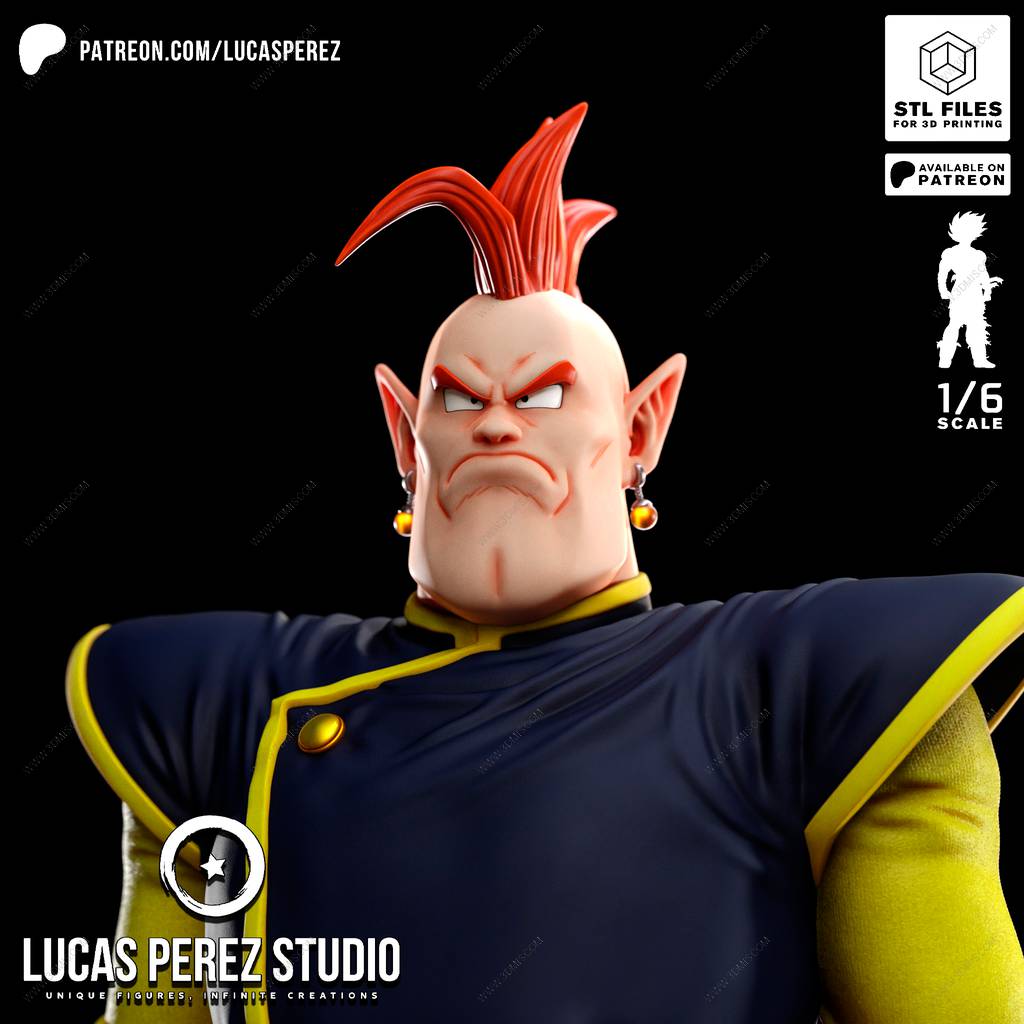 P站图纸印象馆 Lucas Perez 龙珠 南界王神 Lucas Perez 龙珠 南界王神